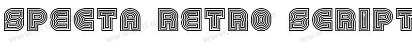 Specta Retro Script字体转换